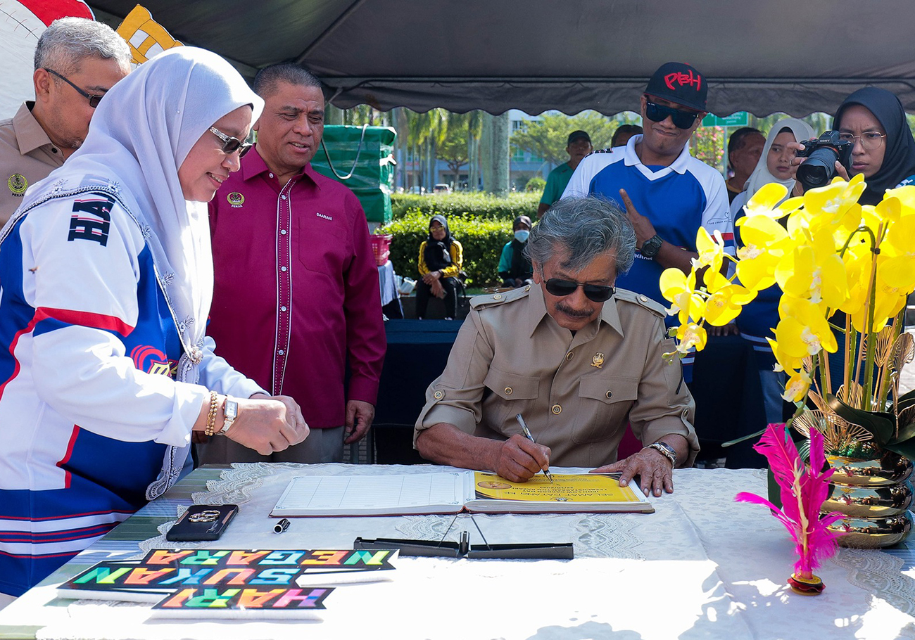 Ipoh residents gather for Low Carbon Day & Geopark 5Run