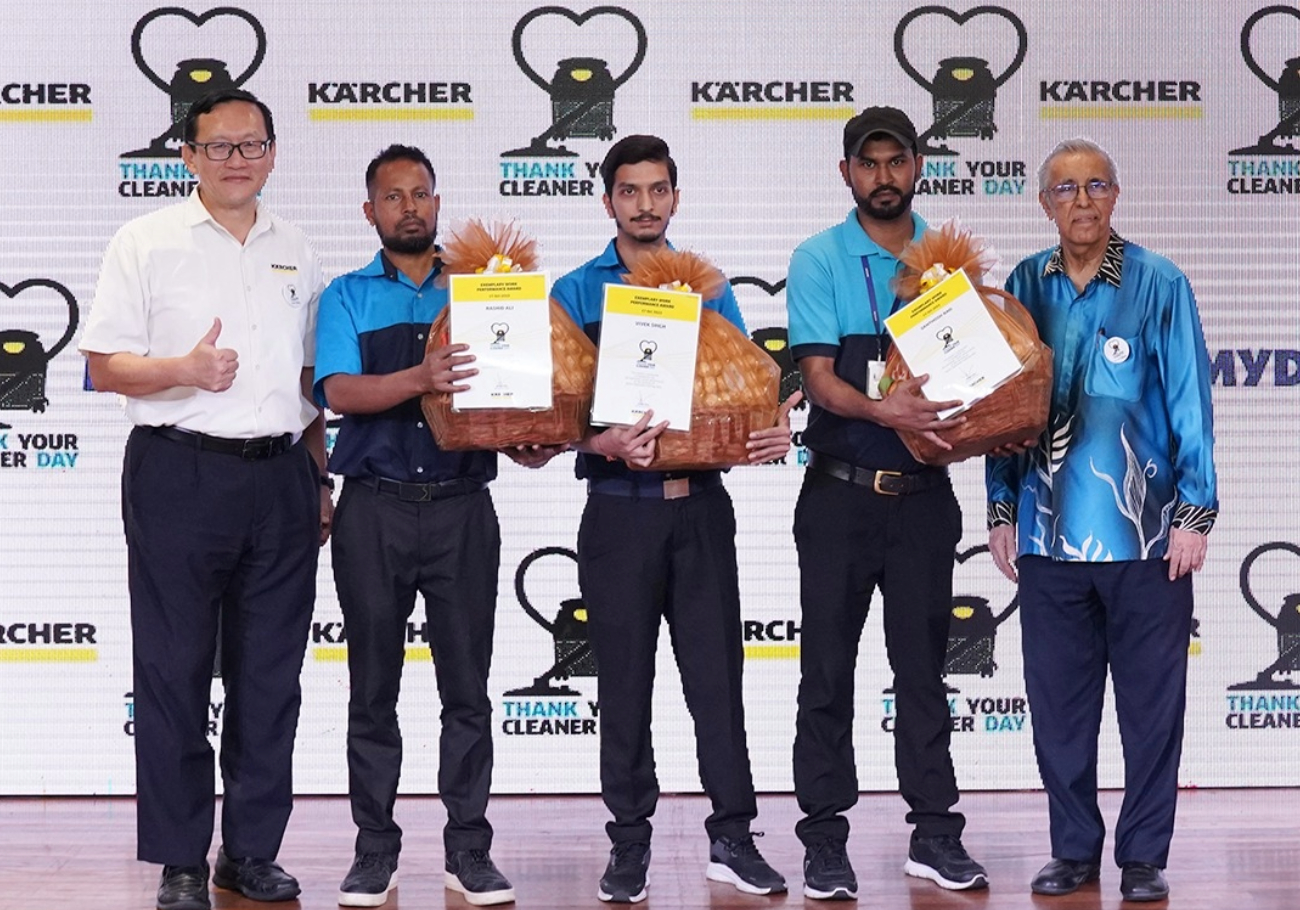 Kärcher celebrates "Thank Your Cleaner Day" with MYDIN