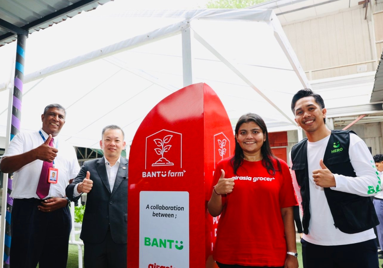 AirAsia Grocer and BANTU Heroes launch 'BANTU Farm'