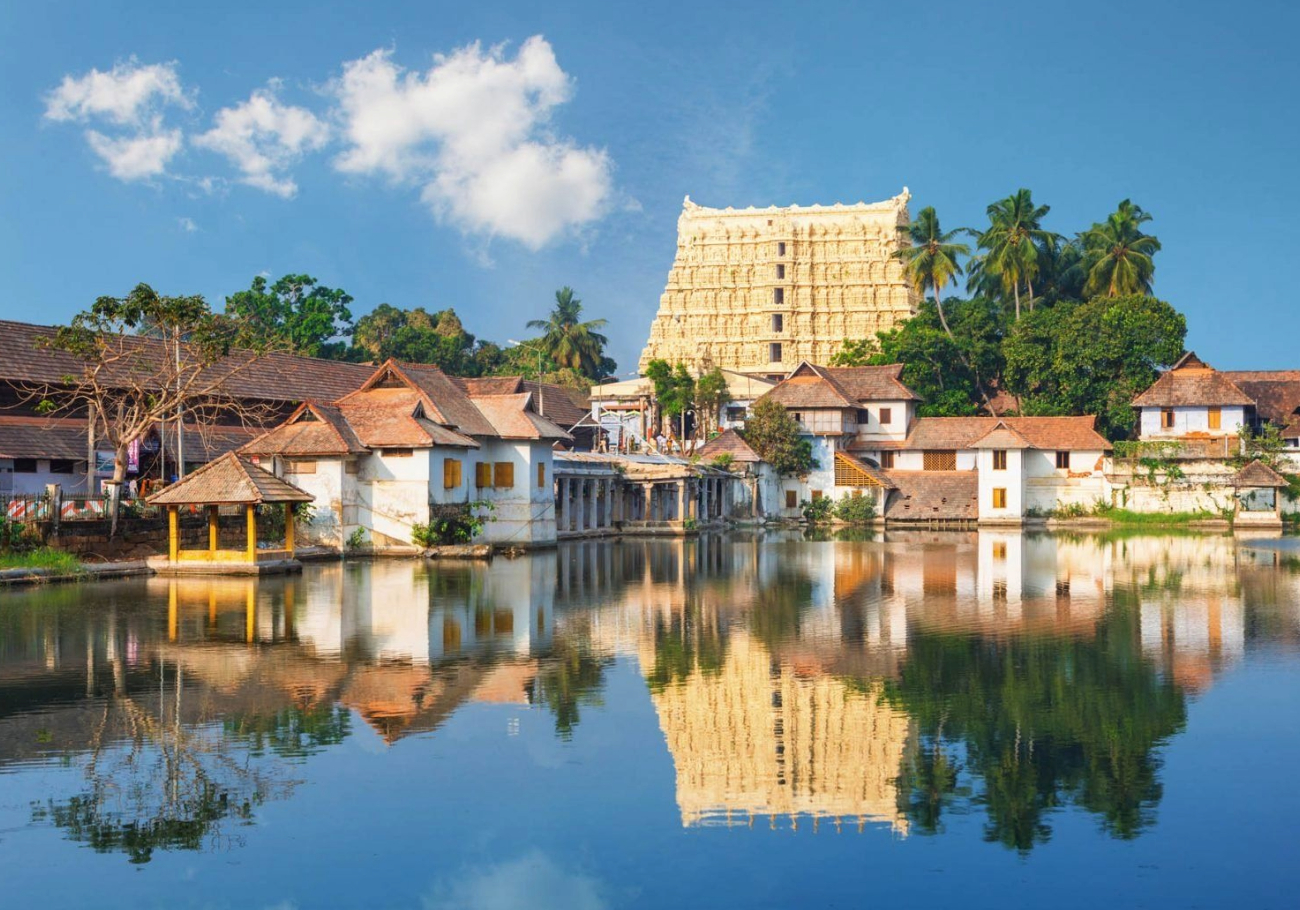 Image of iconic landmarks in Trivandrum.
