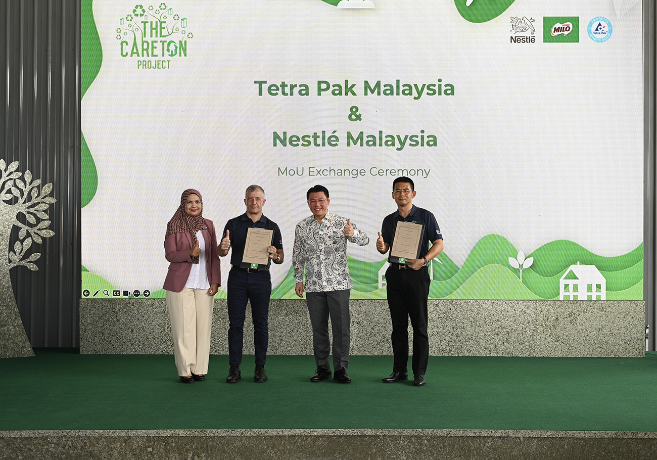 Nestlé and Tetra Pak celebrate decade of CAREton project