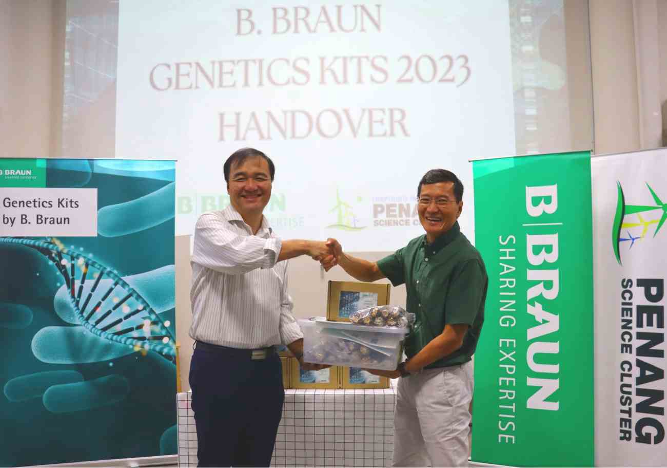 B. Braun donates genetics kits to Penang Science Cluster