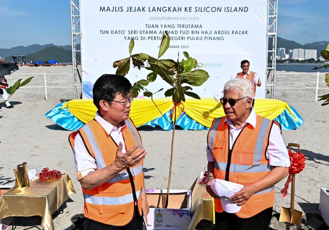 Silicon Island project gains momentum with land reclamation