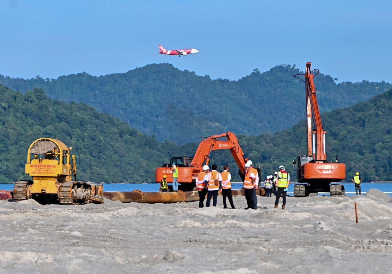 Silicon Island project gains momentum with land reclamation