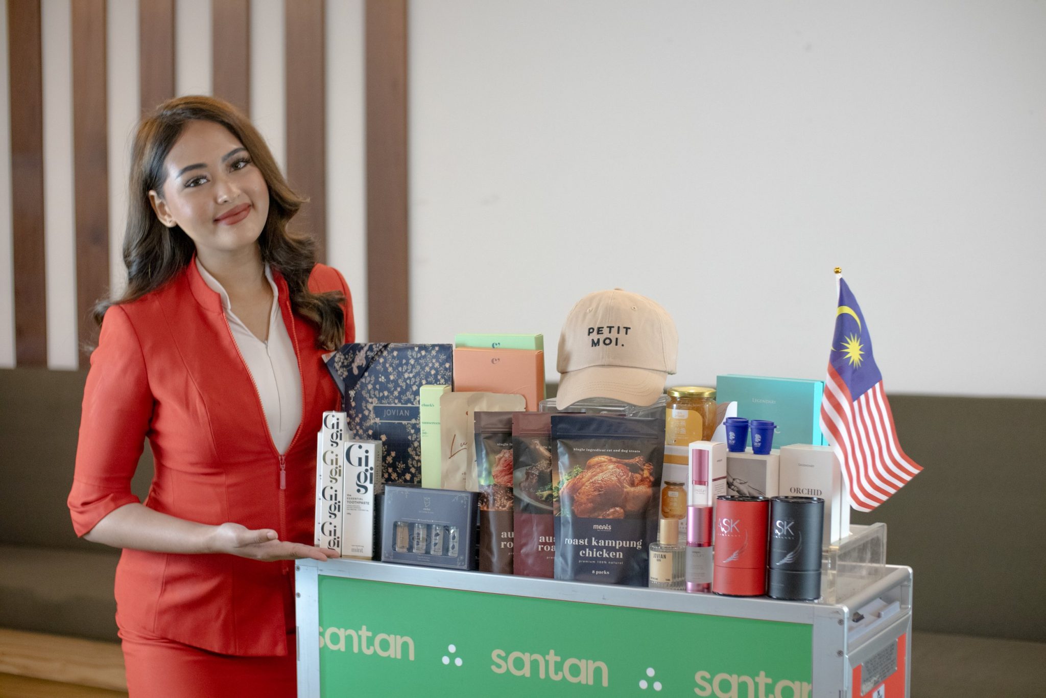 Santan elevates AirAsia inflight experience with local brands