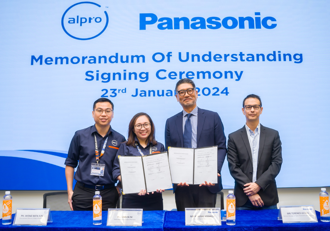 Alpro & Panasonic team up for clean air and community care
