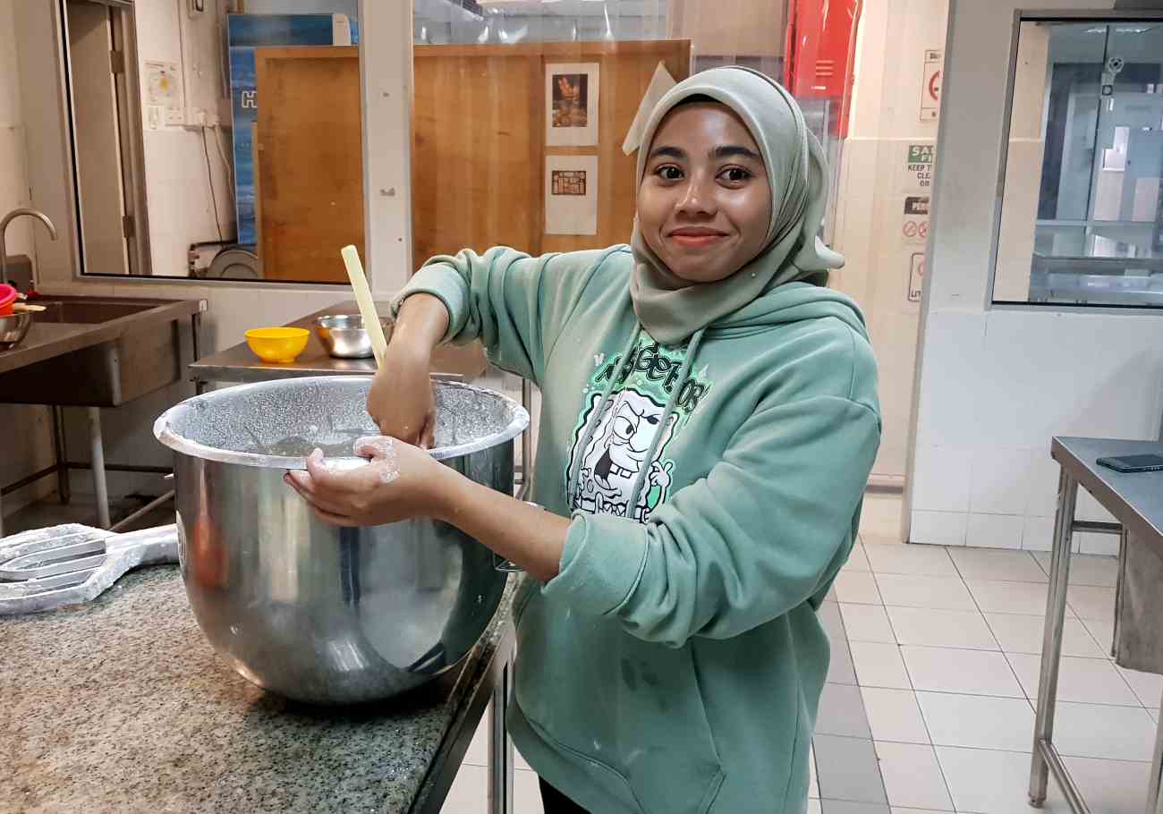 Bayan Baru Community College grad bakes up success
