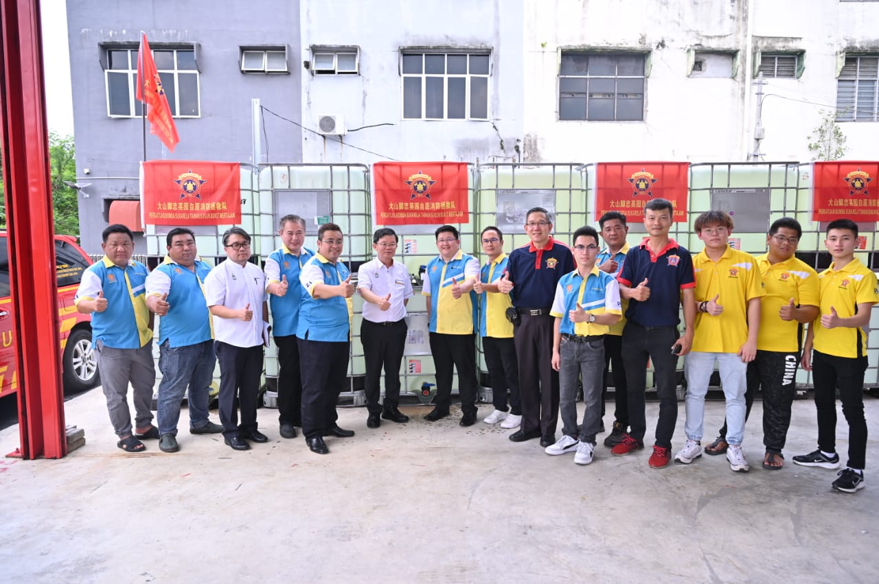 Bukit Mertajam Volunteer Fire Brigade goes the extra mile