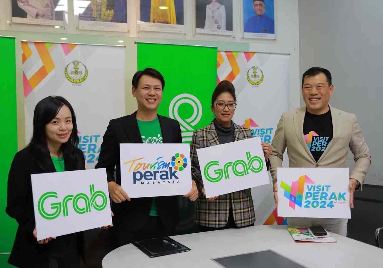 Grab partners with Tourism Perak for Visit Perak 2024