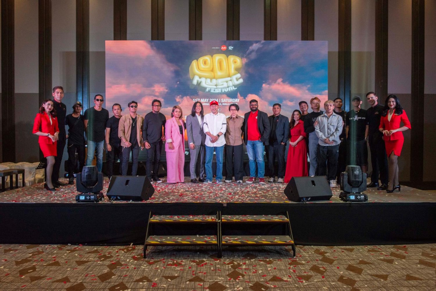 AirAsia and Tune Group are joining forces to present the LOOP Music Festival, a vibrant celebration of music and entertainment scheduled for May 11th, 2024, at the Axiata Arena in Kuala Lumpur.