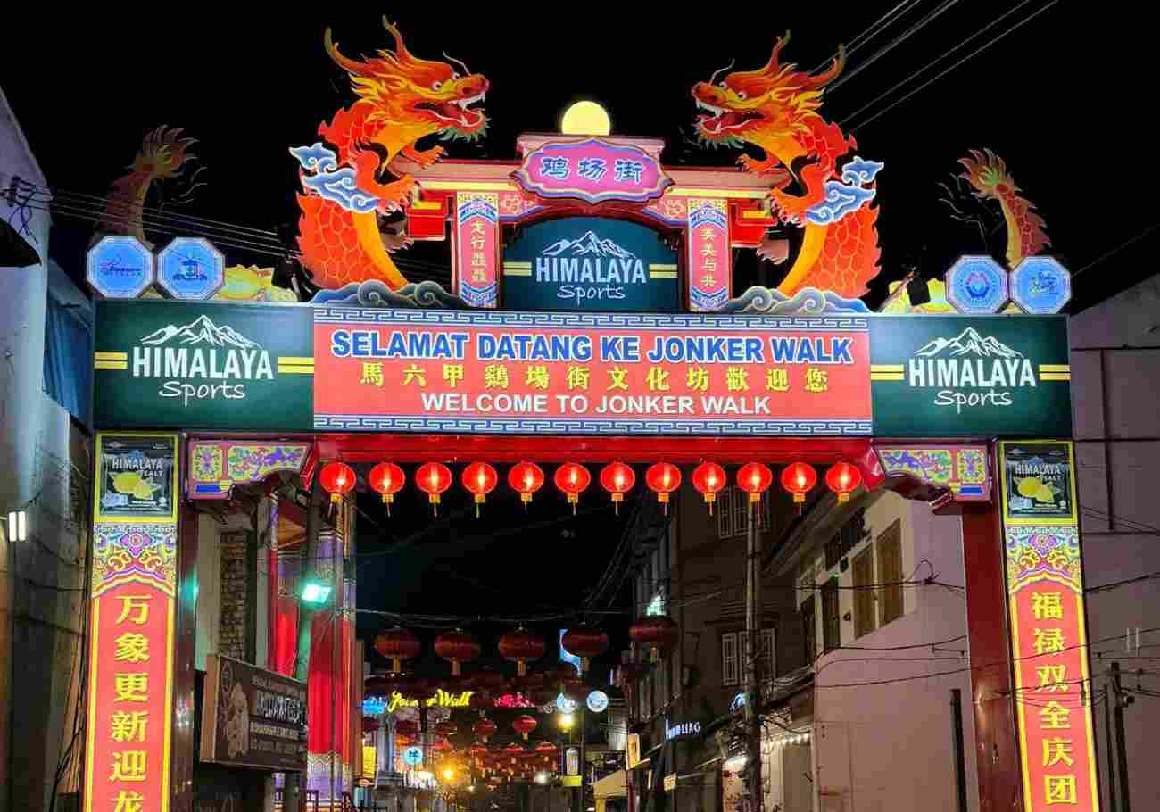 Jonker Walk Chinese New Year decoration 