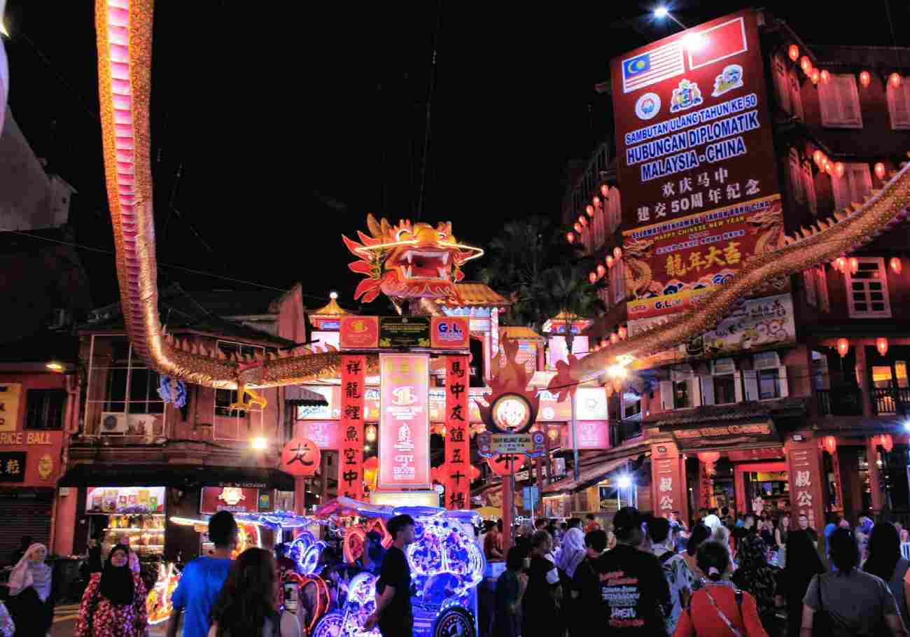 Jonker Walk Chinese New Year decoration 