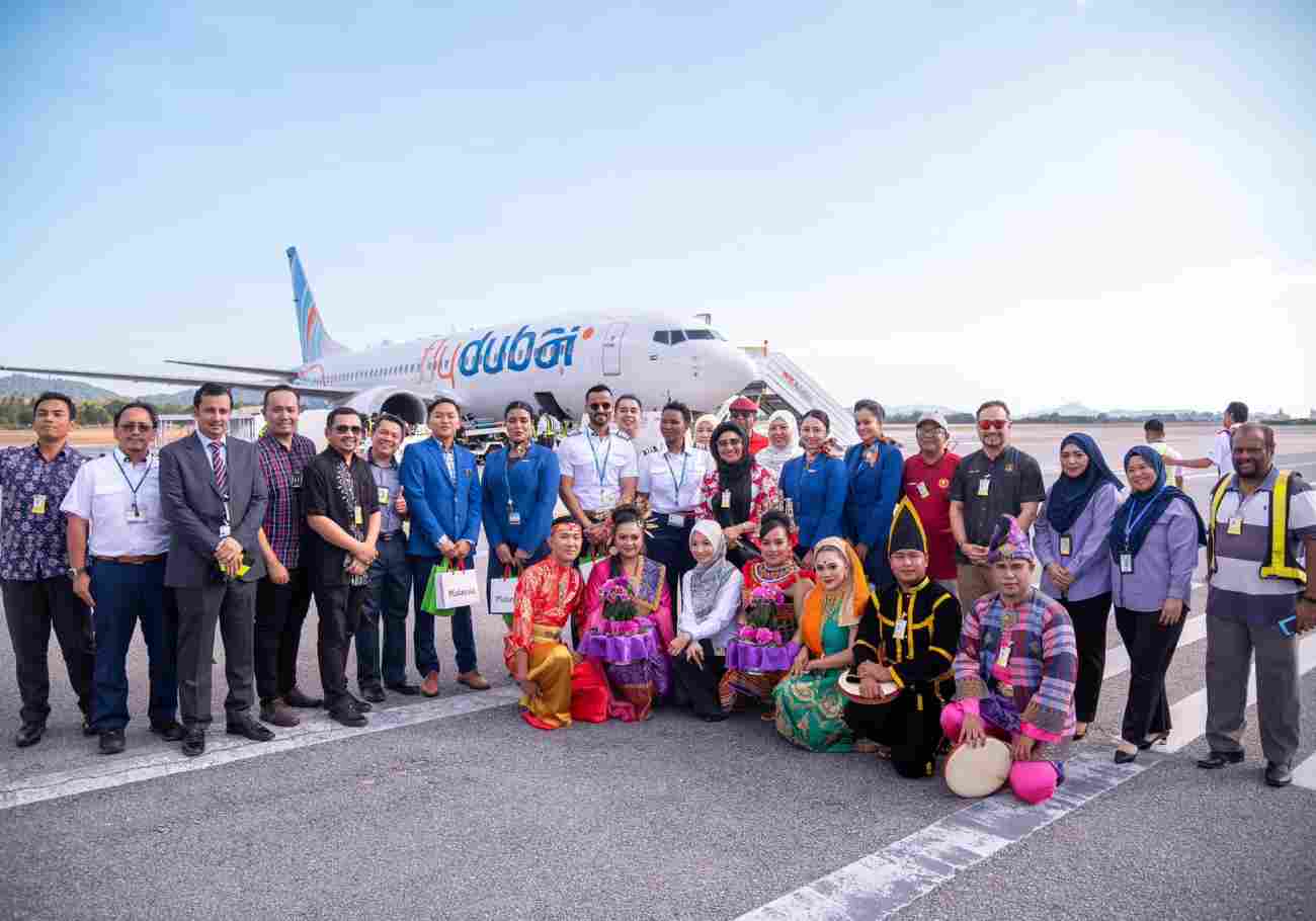 Langkawi celebrated the arrival of Flydubai's inaugural flight from Dubai, United Arab Emirates (UAE), marking a significant milestone for the island's tourism sector. 