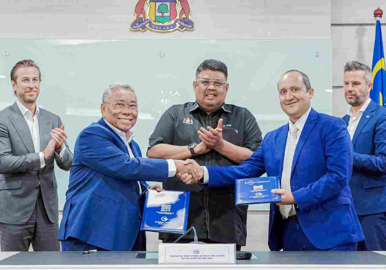 Datuk Daing A Malek Daing A Rahaman, representing MICTSB, and Stephen Xuereb, chief operations executive of GPH, expressed their commitment to the project. 