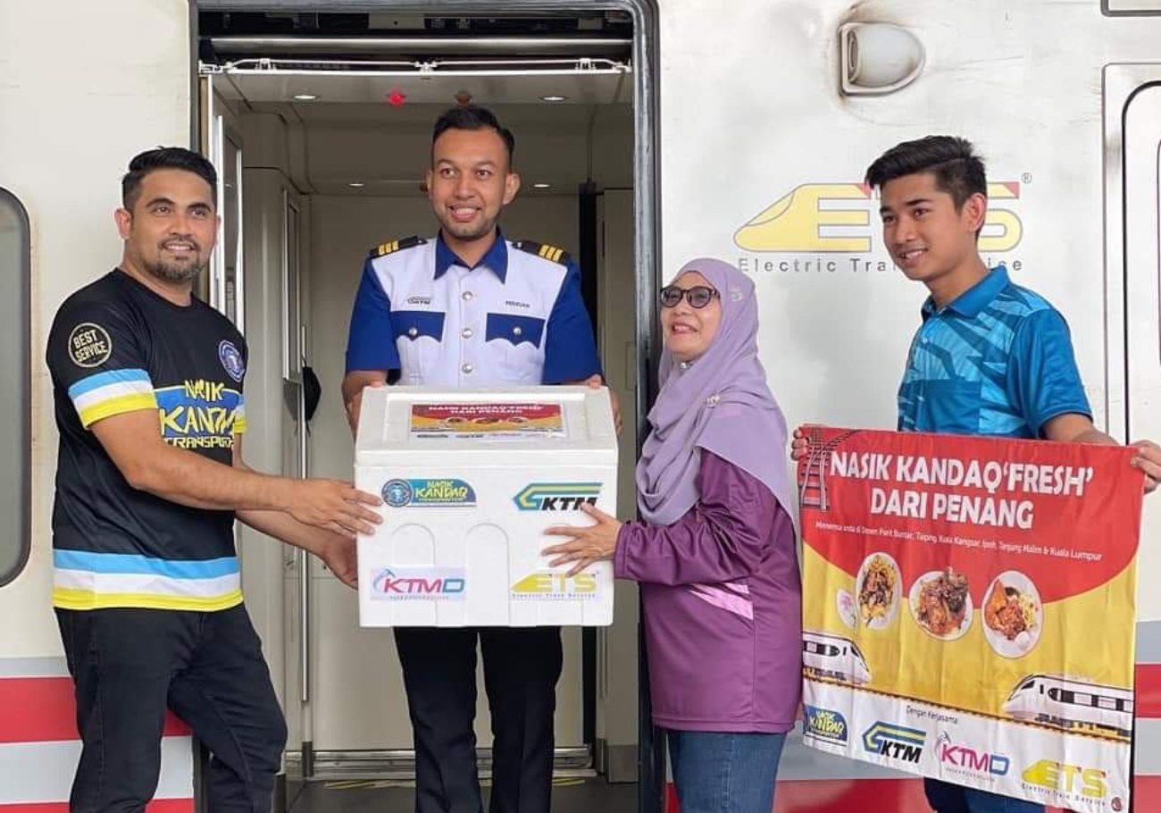 ‘Nasik Kandaq Transporter’ packs a taste of Penang onboard the ETS