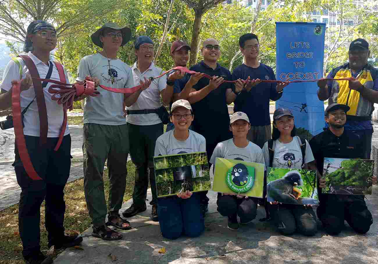 ‘Numi’s Crossing’, the first residential animal crossing has been successfully installed on 6 January 2024 at Lembah Permai in Tanjung Bungah, Penang by Langgur Project Penang (LPP)
