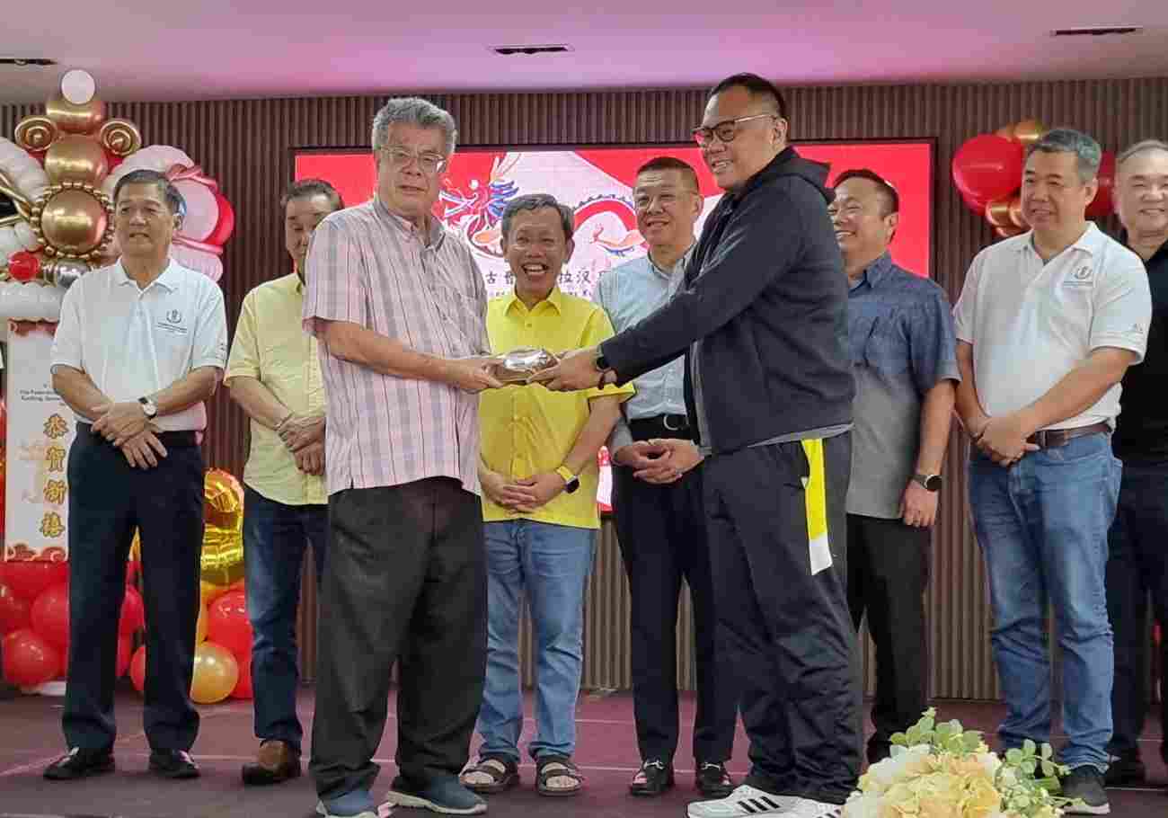 Group of media personnel attending the Sarawak Federation of Chinese Associations