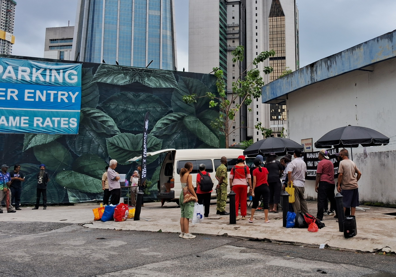 Every Sunday, a scene unfolds on Jalan Panggong in Kuala Lumpur, where Dapur Jalanan, a volunteer-run organisation, transforms the street into a haven for the city's most vulnerable residents.