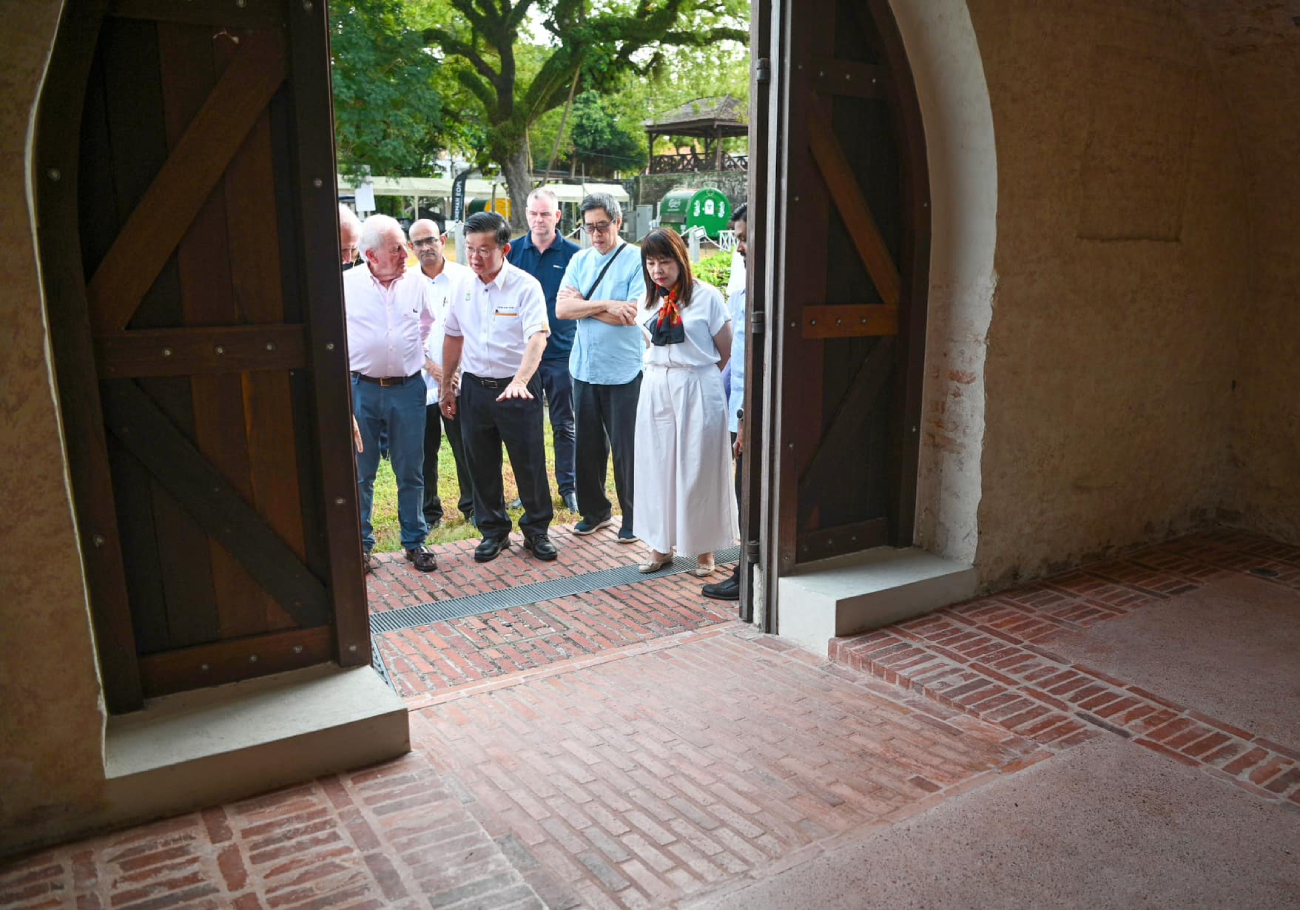 The south moat of Fort Cornwallis, a prominent historic landmark in Penang, is nearing completion and is set to reopen to the public on July 7, 2024. 