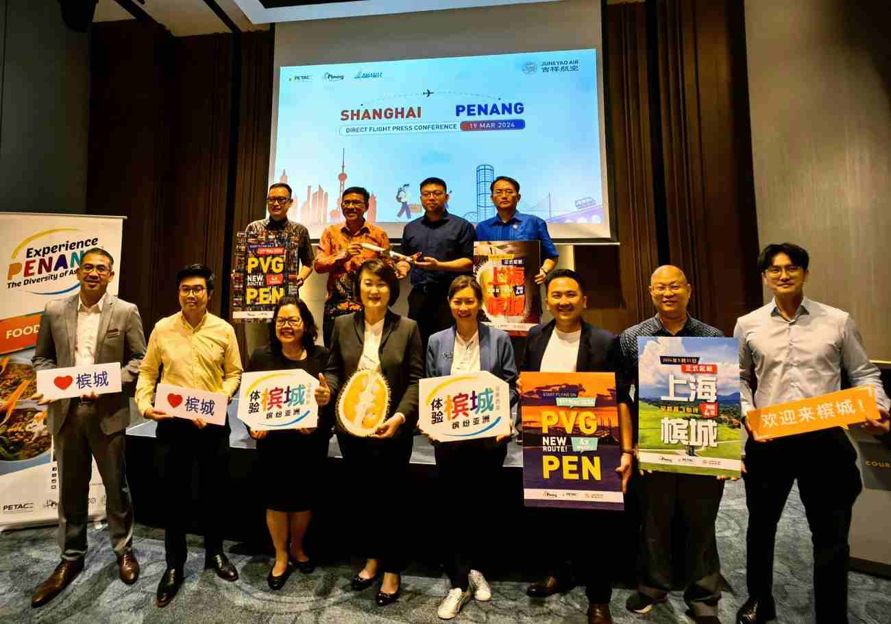Penang targets more direct flights to boost tourism