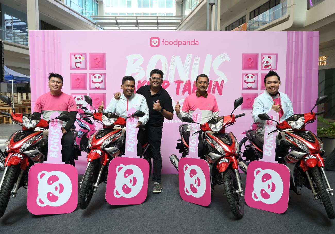 foodpanda rewards top riders in Year-End Bonus initiative