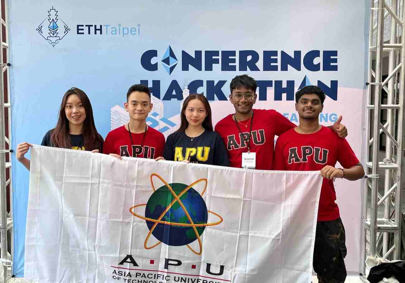 APU Blockchain team wins big at ETHTaipei Hackathon