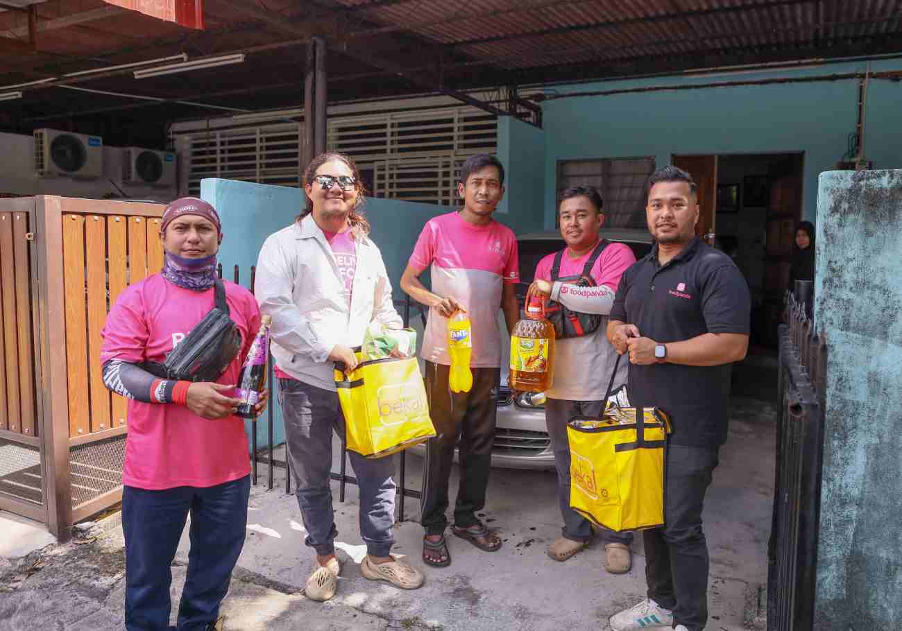 Grand Raya for delivery heroes with Foodpanda Malaysia