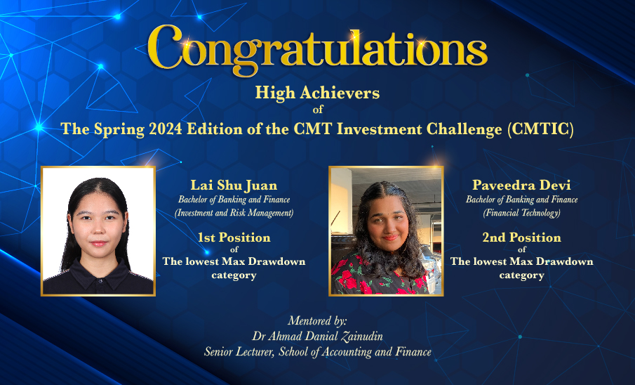 APU students wins CMT Association's Investment Challenge