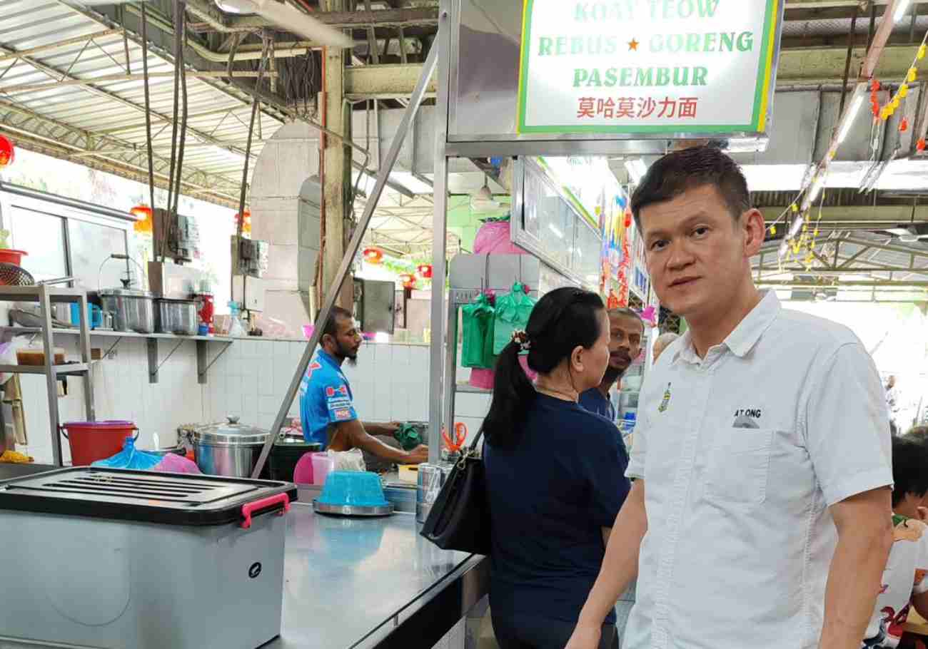 Batu Lanchang Food Court goes green to reduce waste