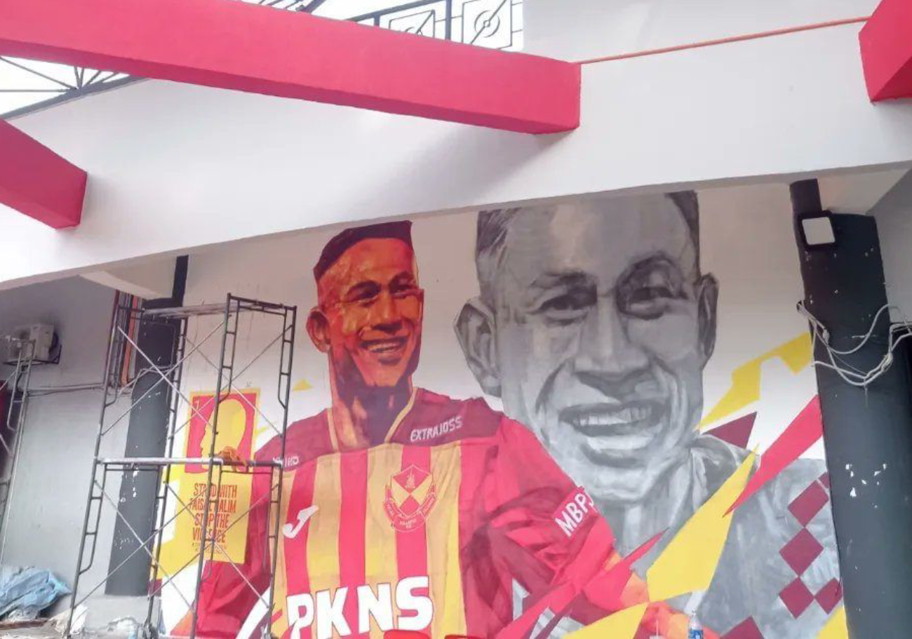 Faisal Halim Mural: A symbol of support for attacked footballer