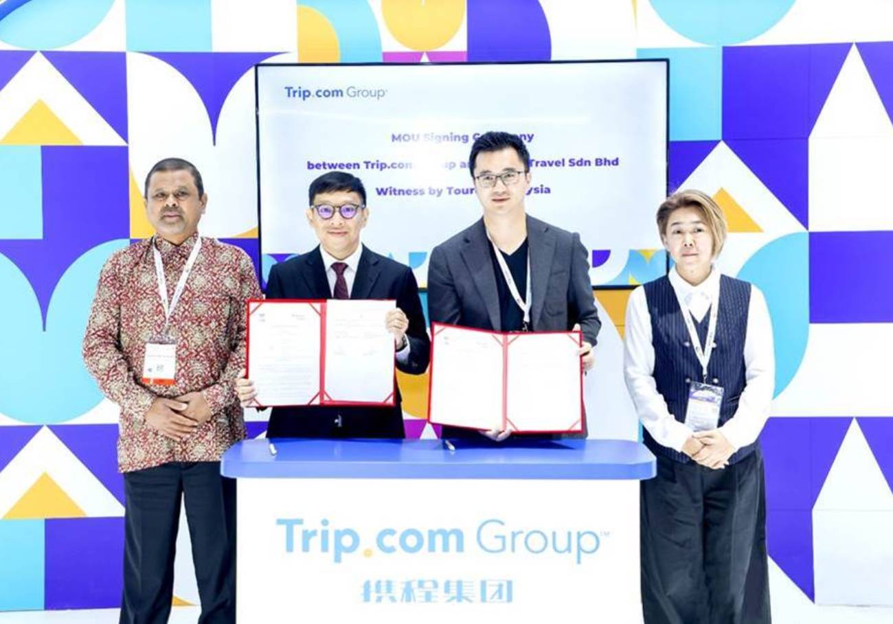 Trip.com与马来西亚旅游局签署合作协议