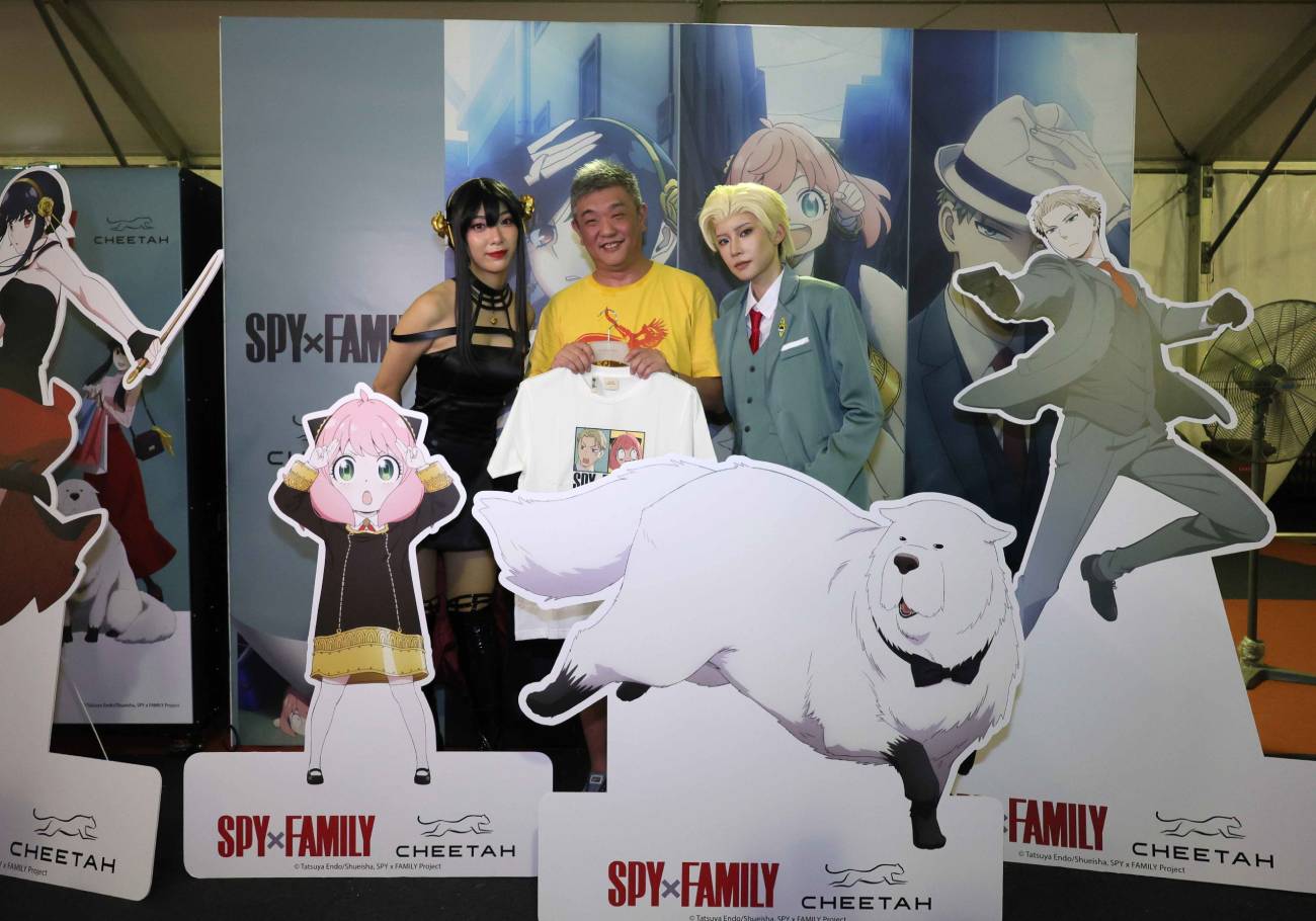 Cheetah unveils Spy X family collection at Nihon Matsuri