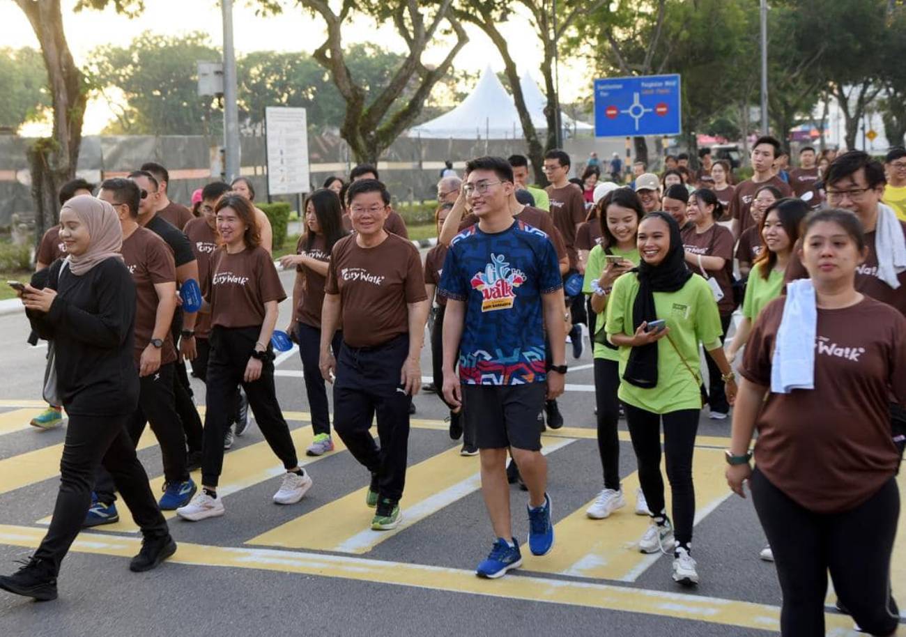 George Town celebrates heritage with 1,500-strong city walk