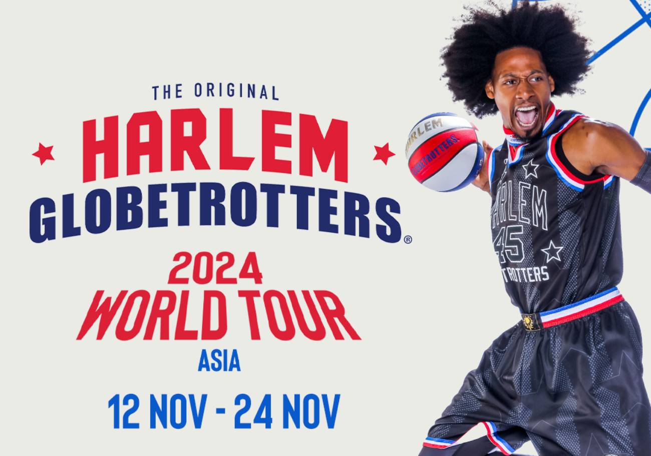 Harlem Globetrotters tours Malaysia in November 2024