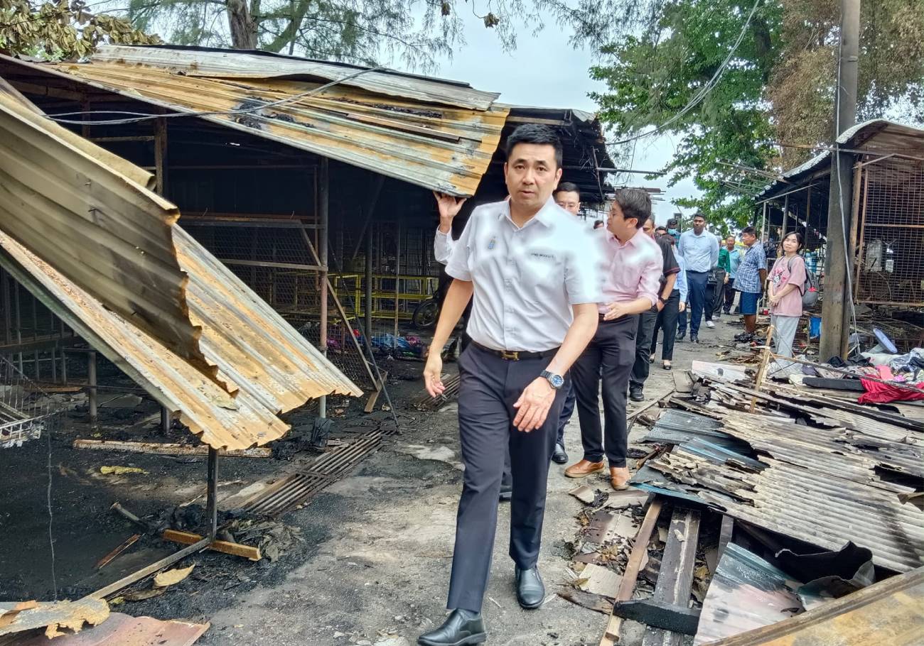 Batu Ferringhi Hawker complex to rebuild after fire