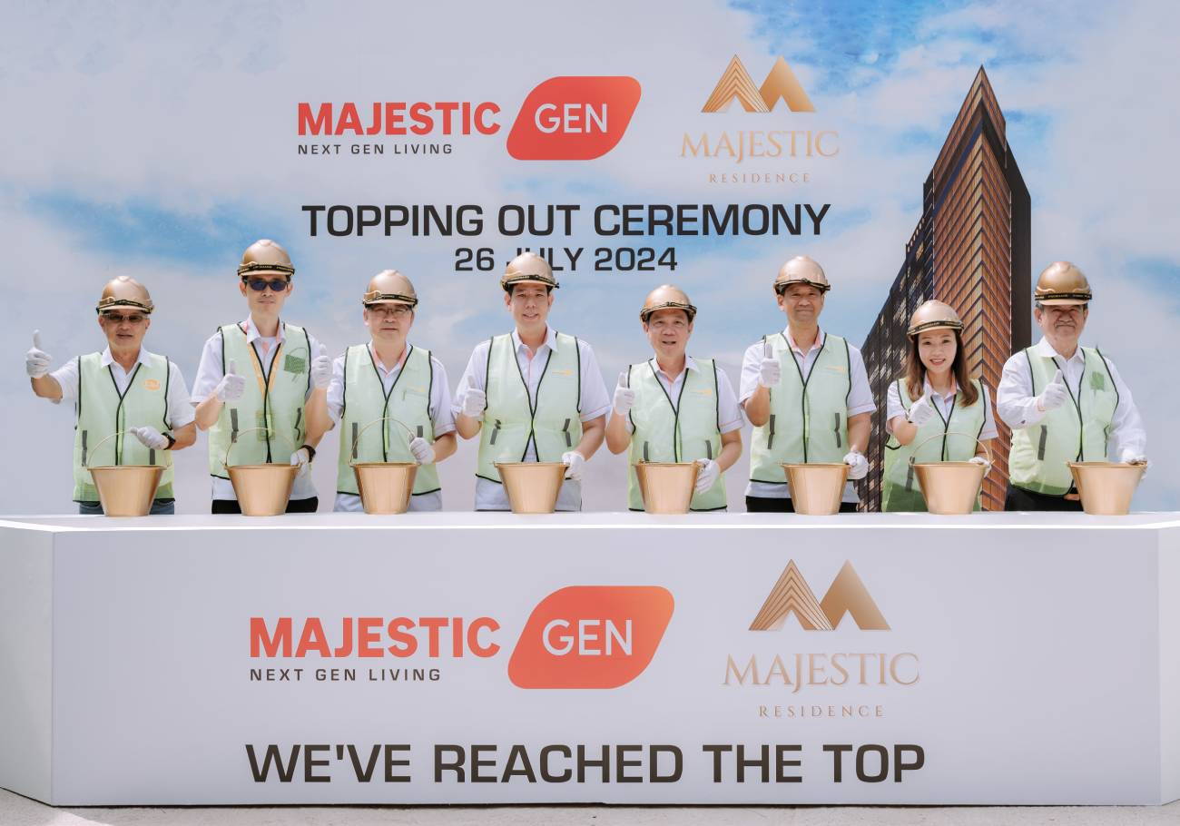 Majestic Residence topping-out celebrates key milestone