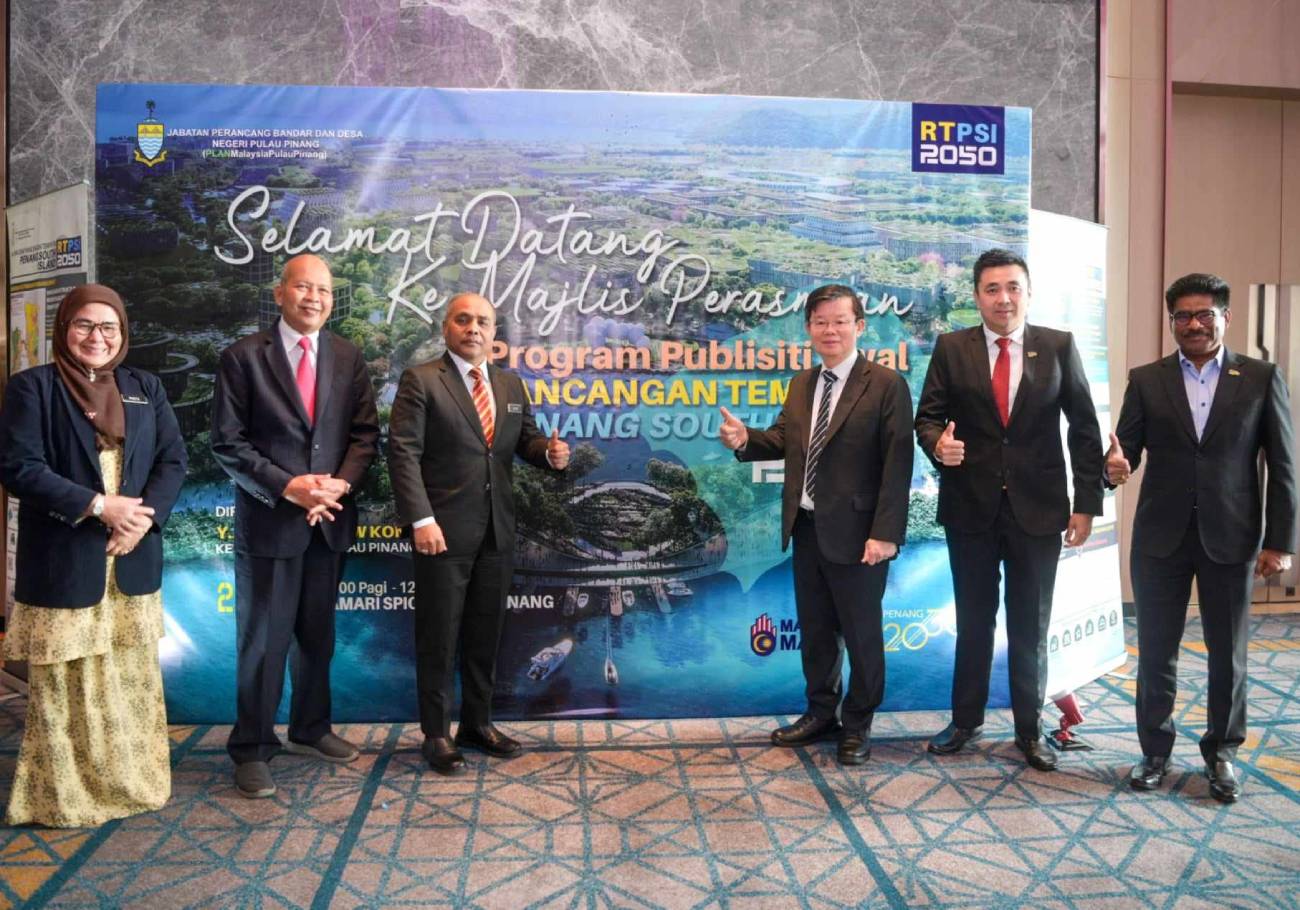 Penang South Island 2050 Local Plan launched 