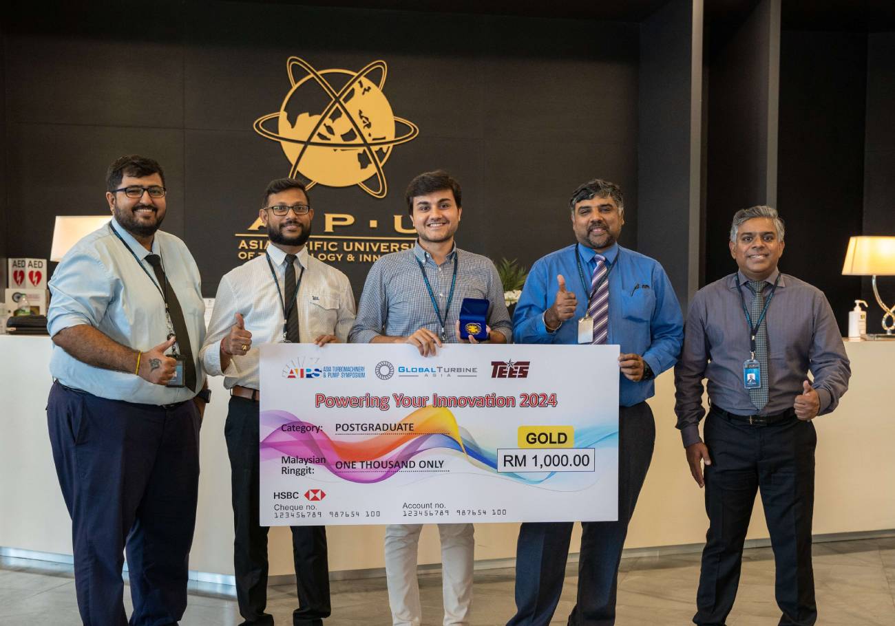 APU student triumphs at Powering Your Innovation 2024