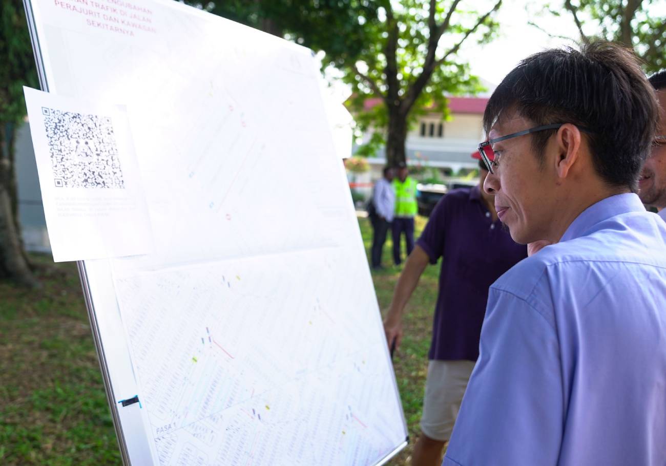 Ipoh City Council plans traffic fixes for Taman Perak