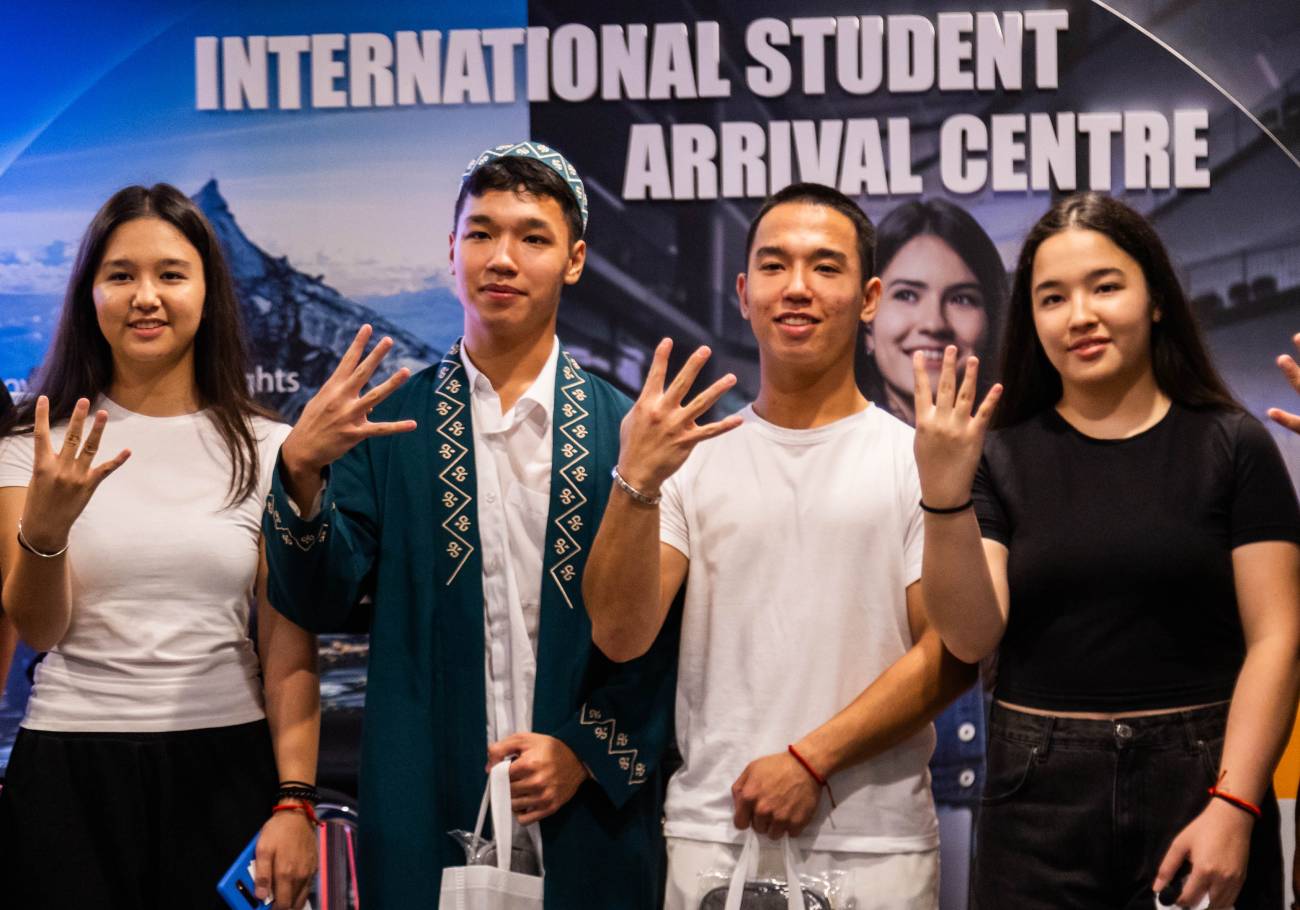 Kazakh quadruplets choose APU for world-class education