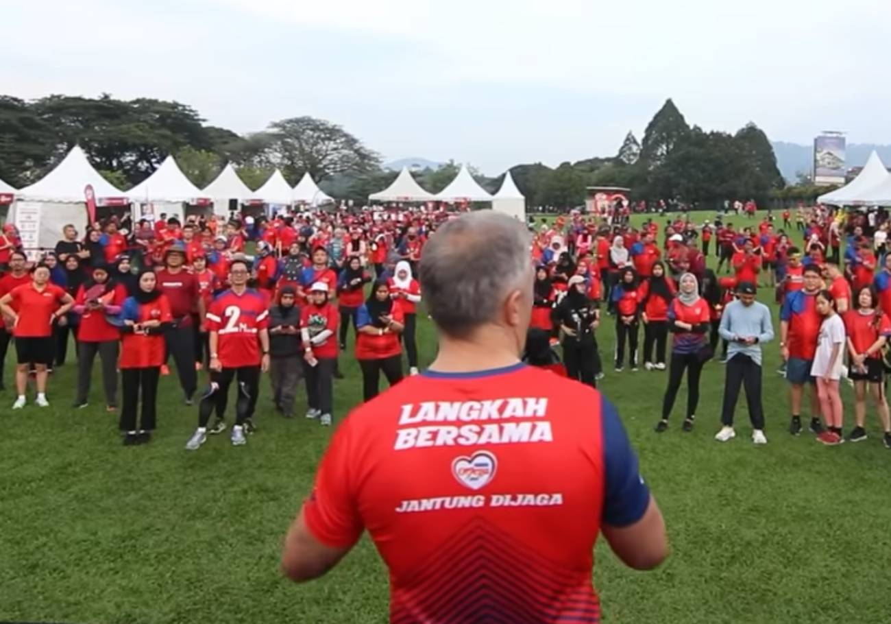 Nestlé Omega Plus kicked off annual Walk A Million Miles