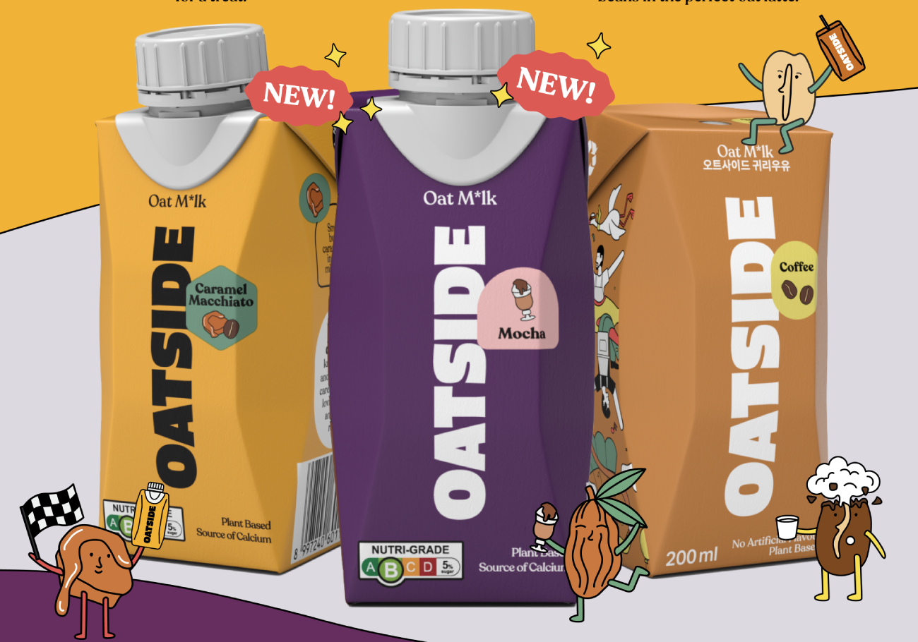 OATSIDE expands coffee range with bold new flavours