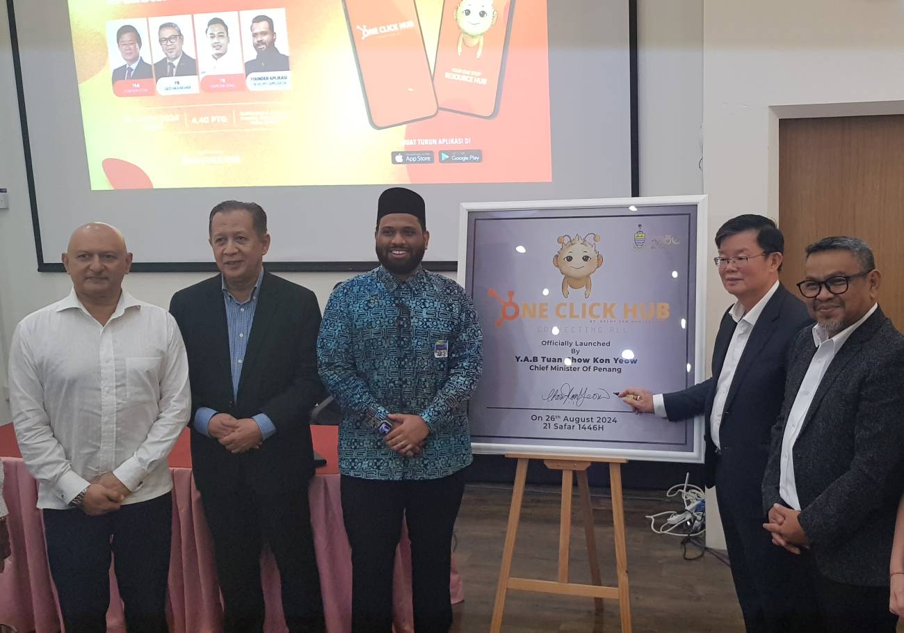 One Click Hub launched to support B40 freelancers in Penang