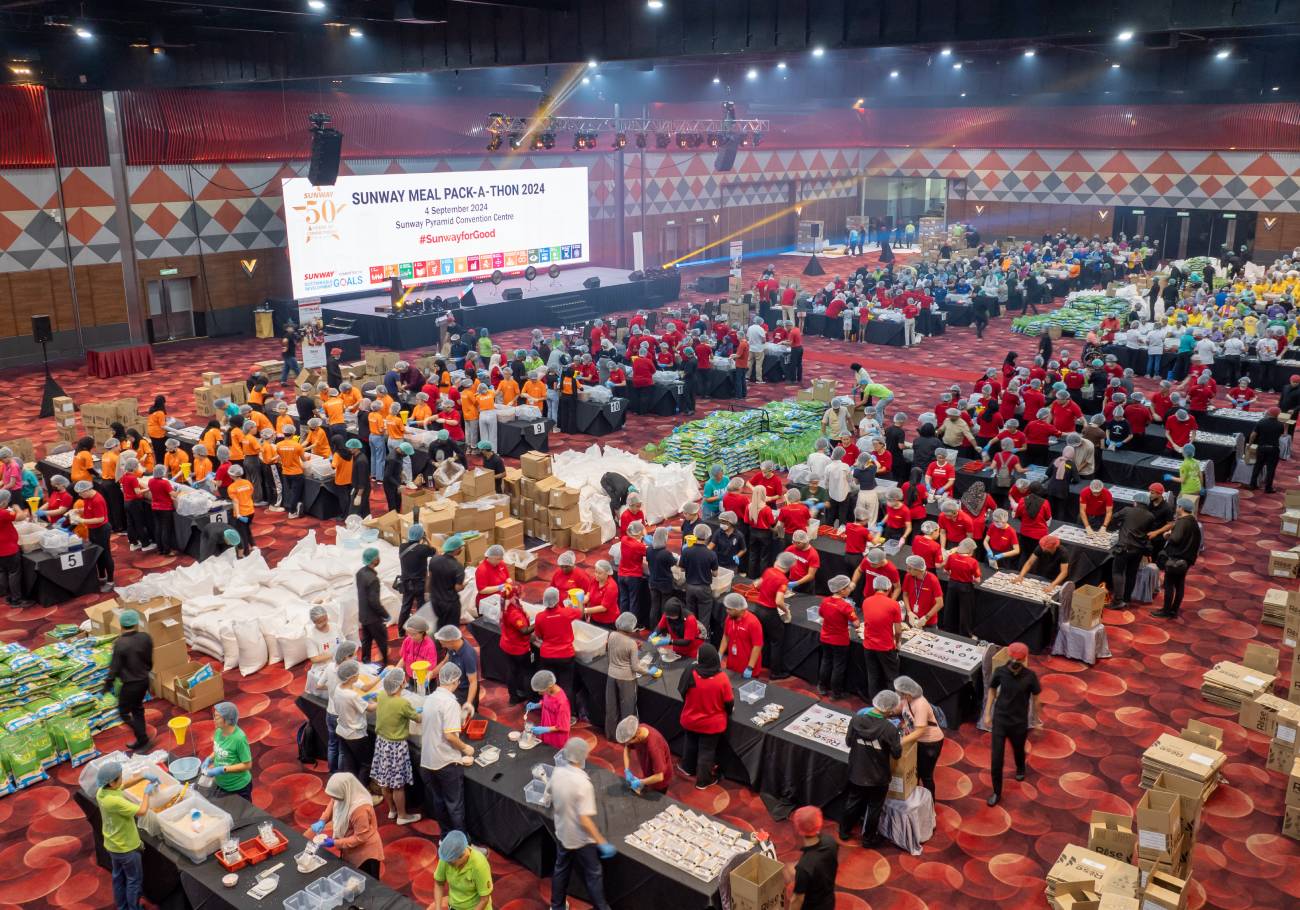 Sunway Group packs 2 million meals in major CSR effort