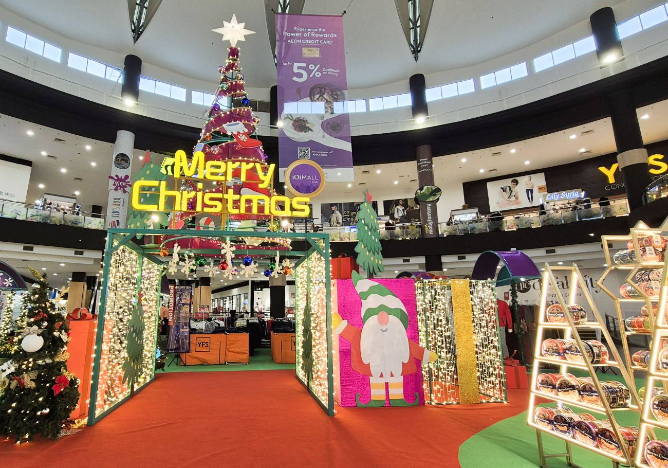 Enchanting Christmas awaits at IOI Malls this festive season