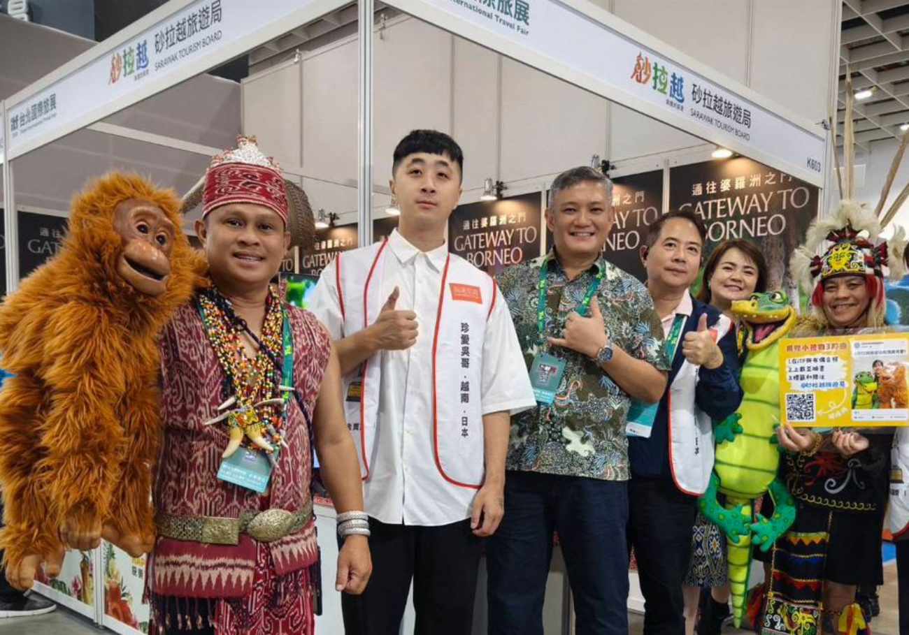 Sarawak Tourism Board unveils unique travel at Taipei Fair