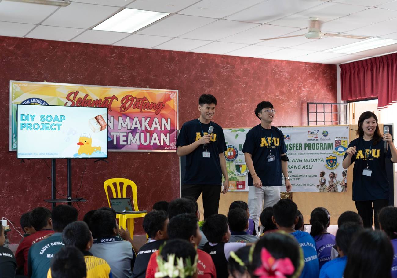 APU students lead knowledge transfer to empower Orang Asli