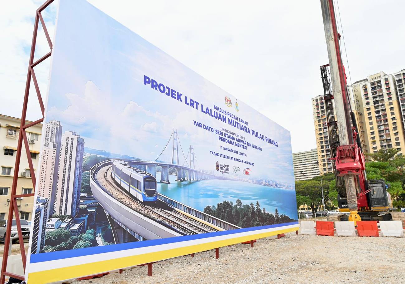 Transforming Penang: Mutiara LRT Line breaks ground